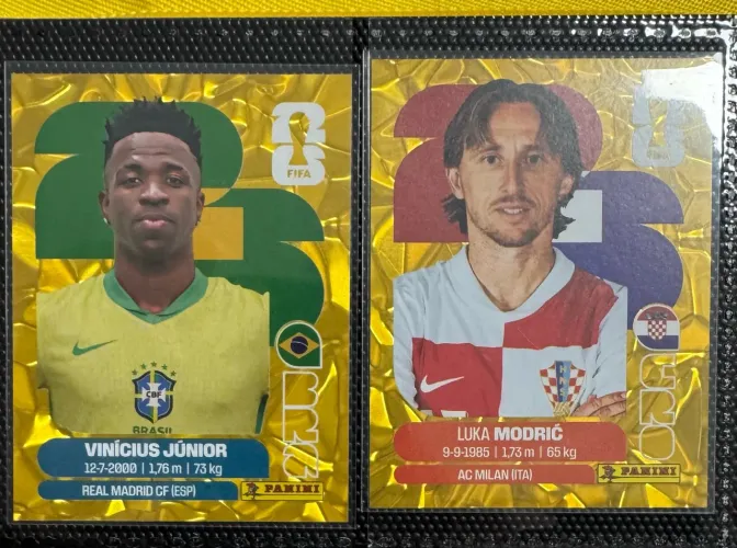 Vini Jr. e Modric Gold Crumple - Copa 2026