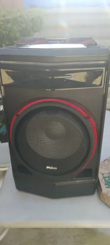 Caixa de som philco 