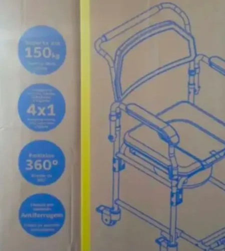Cadeira de rodas para banho