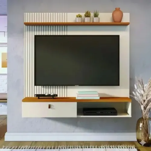 Painel Iris Cinamomo/Off White ate 55 polegadas