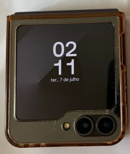 Samsung Galaxy Z Flip 6 256GB Preto - Troca Oficial Samsung (Zero) + Kit MagSafe