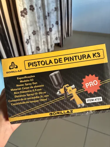 Pistola de pintura retoque 