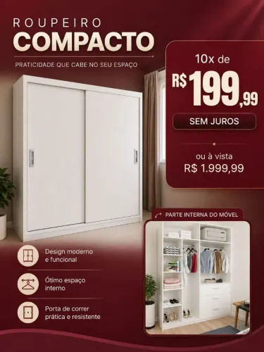 Líquida do guarda roupa em mdf