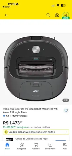 robô aspirador