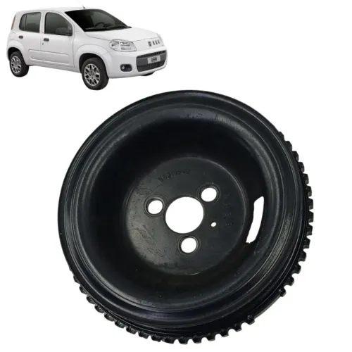 Polia Virabrequim Fiat Uno Vivace 1.0 2012 2013 2014 2015