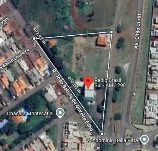 Imóvel para venda possui 11000 metros quadrados em Jardim Montecatini - Londrina - PR