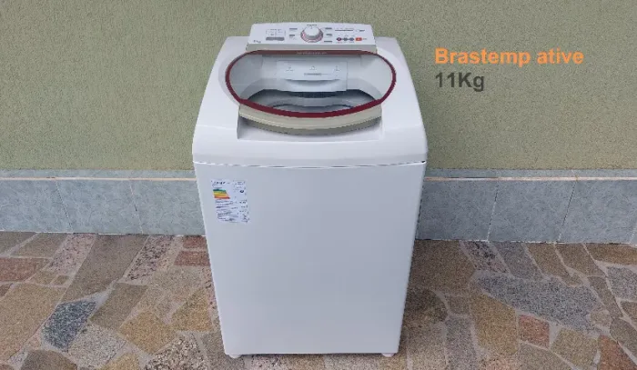 Máquina de Lavar roupas Brastemp Ative 11Kg - 127v- ac. cartão 