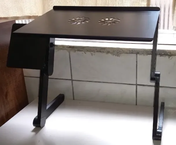 Mesa Articulada para Notebook com Cooler e Suporte de Mouse (Portátil)