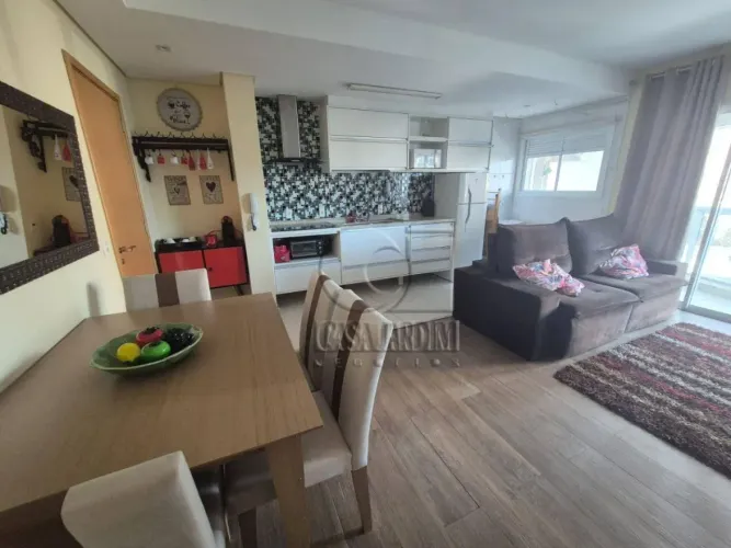 Apartamento com 1 dormitório para alugar, 50 m² por R$ 4.449,32/mês - Edifício Novare - Ba