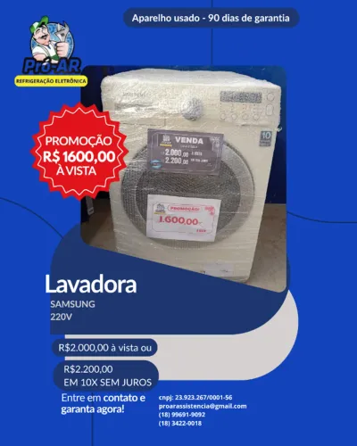 LAVA E SECA SAMSUNG
