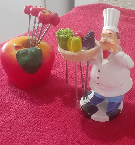 Kit petisco decoração cozinha acessórios comida restaurante decoração