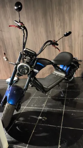 Moto Chopper Harley Davidson Elétrica 2000W