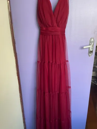 Vestido de Festa -Vinho