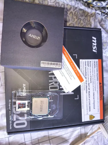 Placa mãe + processador