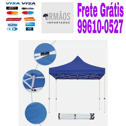 Tenda Sanfonada 2x2 Reforçada
