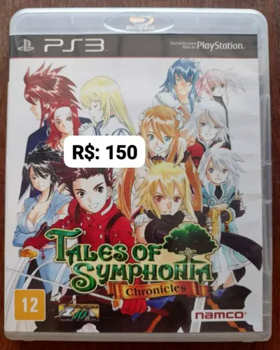 Tales Of Symphonia Chronicles = R$: 150