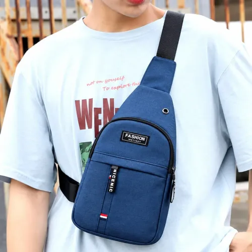 Promoção Bolsa Tiracolo Masculina Transversal Pochete 