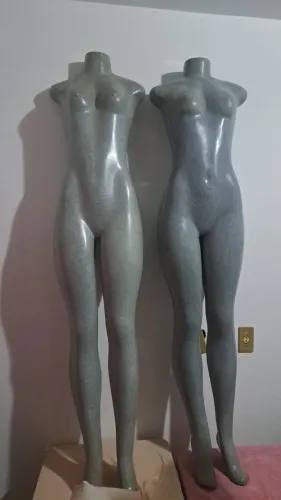 Manequim corpo todo com base