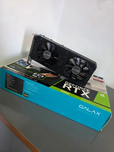 RYX 3060 12GB GALAX (NUNCA ABERTA, SUPER LIMPA)