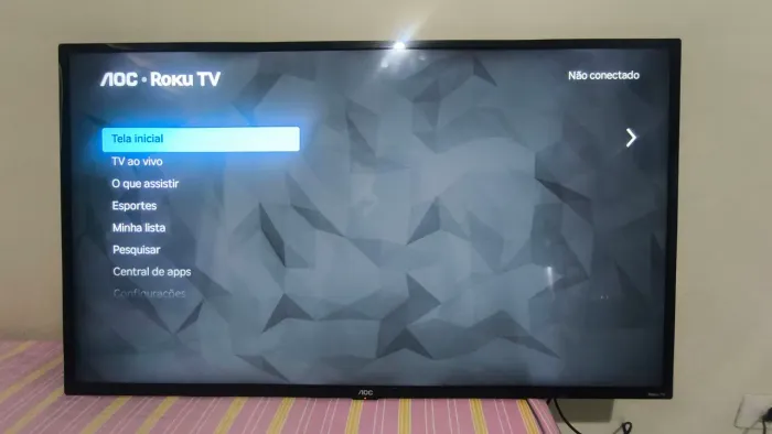 VENDO AOC ROKU TV 43 POLEGADAS SEM DETALHES