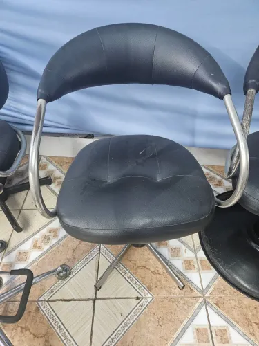 Cadeiras hidráulicas cabeleireiro / barbearia