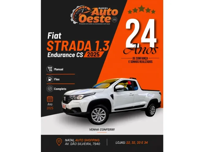 Fiat Strada Endurance 1.3 Flex 8V CS 2025