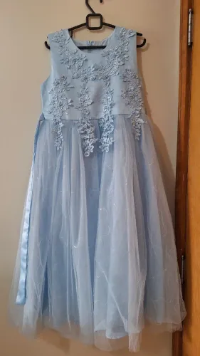 Vestido Daminha Festa Luxo