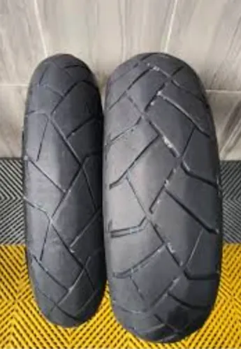 Par de pneu nc750x 160-60-17 / 120-70-17