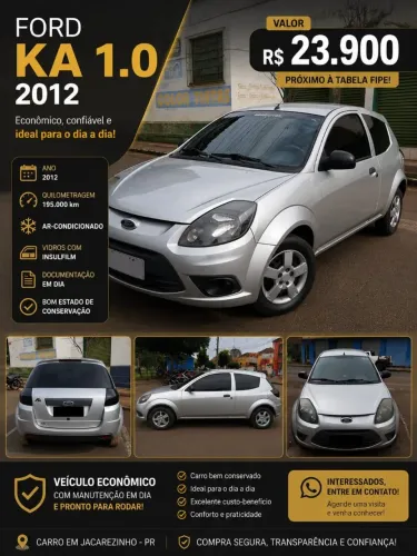 Ford KA 1.0 8v/1.0 8V ST Flex 3P 2012