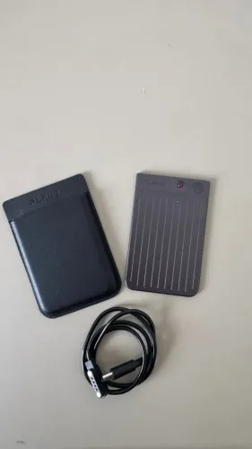 Plaud Note gravador com IA, capinha magnética e cabo