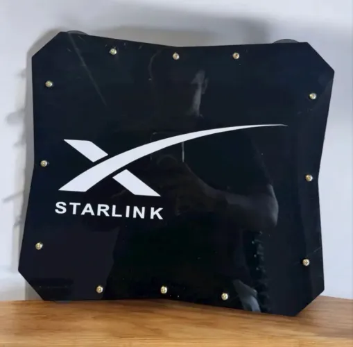 Case Starlink Mini Pvc - Imãs 66mm De Alta Fixação
