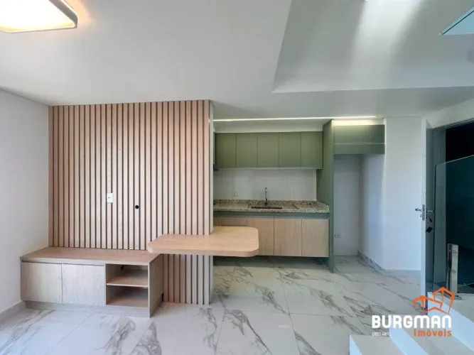 Cobertura Duplex SEMI MOBILIADO - 2 dormitórios e com 2 vagas de garagem para alugar, por