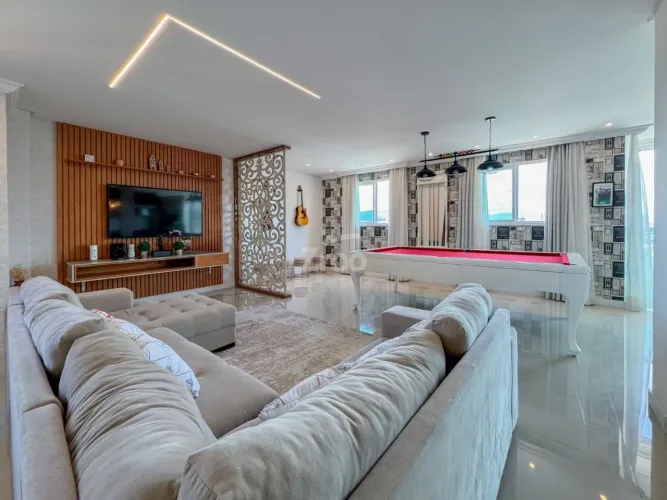 Apartamento com 3 dormitórios para alugar, 206 m² por R$ 6.500/mês - Das Nações - Indaial/