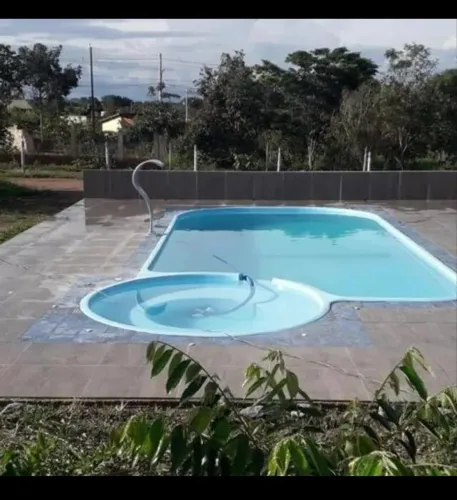Piscina de fibra 8 metros