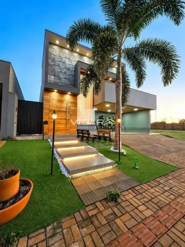 Casa com 03 suítes à venda - Condomínio Fechado Green Park Residence em Dourados/MS
