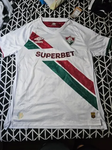 Camisa Fluminense 2024 Uniforme 2 Jogador Masculino Oficial