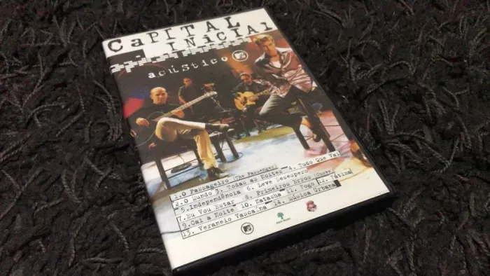 Dvd Acustico Mtv Capital Inicial - Excelente Estado!