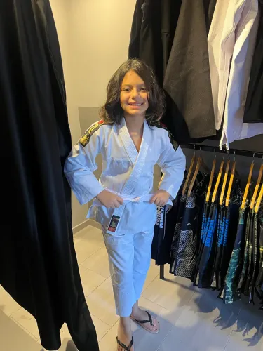 Kimono infantil para jiujitsu