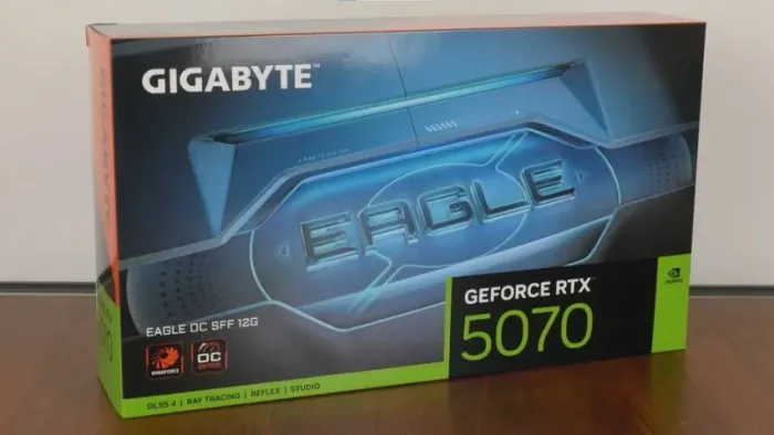 GIGABYTE 5070 OC 12GB GDDR7 EAGLE NOVA + GARANTIA! IGUAL 4070Super 3090 9070 DLSS5.0!!