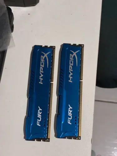 Memória ram ddr3 16GB 2x8 1600mhz hyperx