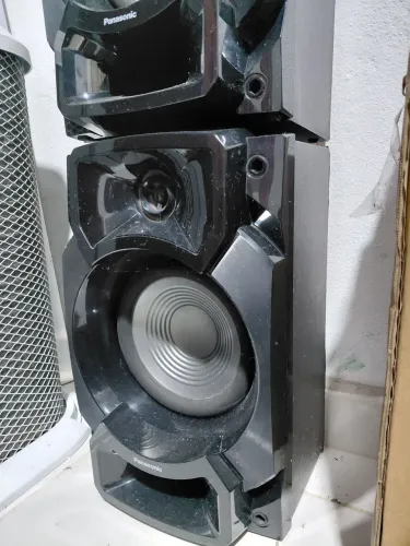 Par de caixas de som Panasonic