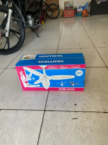 Ventilador de teto novo lacrado 