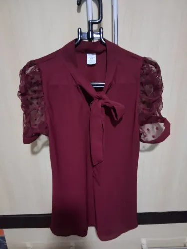 Blusa elegante social ideal festa, trabalho, aniversário 