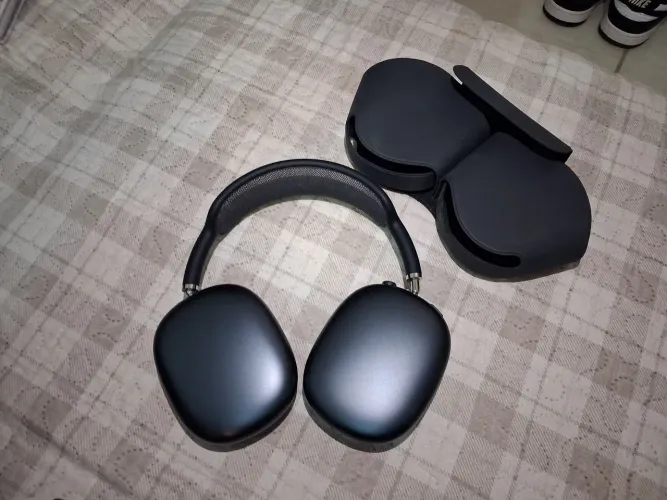 Fone de ouvido sem fio apple Airpods Max cinza