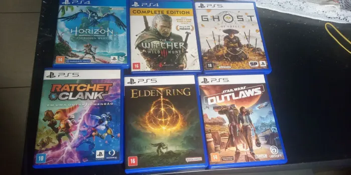 Jogos PS5 e PS4