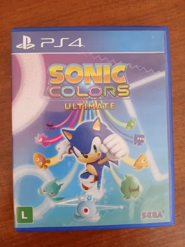 Jogo para ps4 sonic colors ultimate
