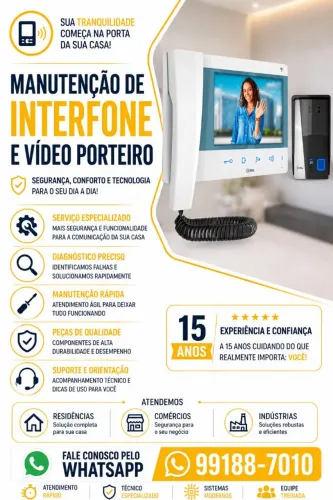 Interfone - Mais comodidade para sua entrada
