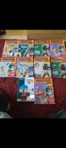 Apostilas Positivo 6 ano kit com 10 livros 2023