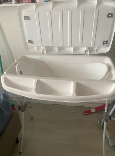 Banheira com trocador
