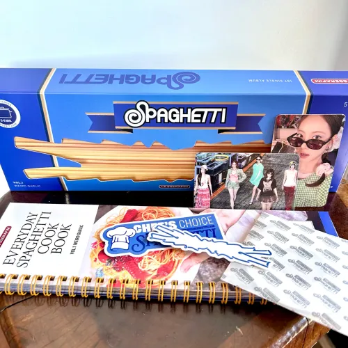 Álbum LE SSERAFIM SPAGHETTI (Weird Garlic) - Completo com PC Eunchae